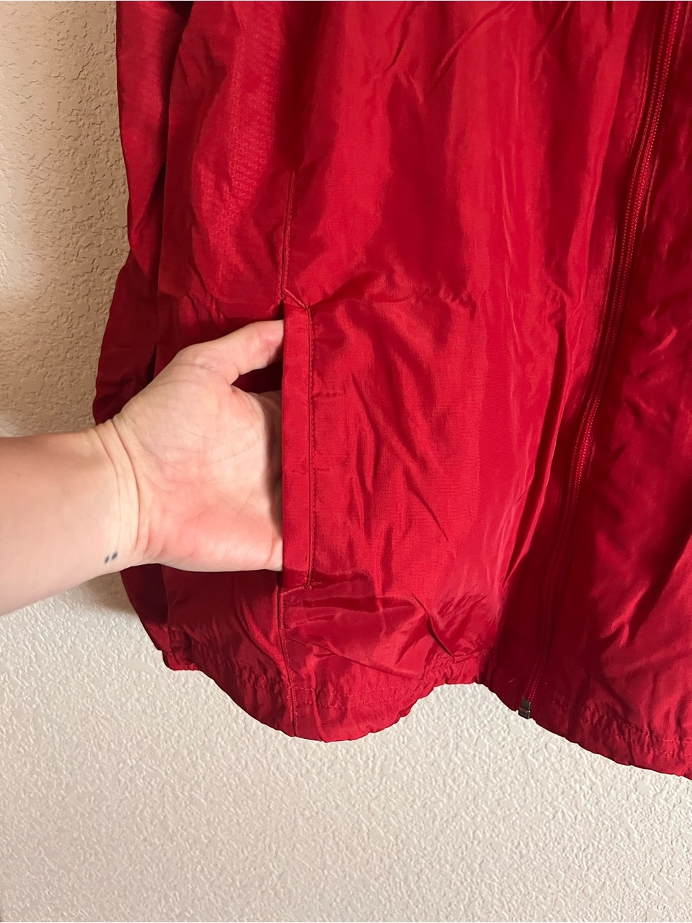 Adidas Nebraska Cornhusker Women’s Windbreaker - Picture 4 of 11